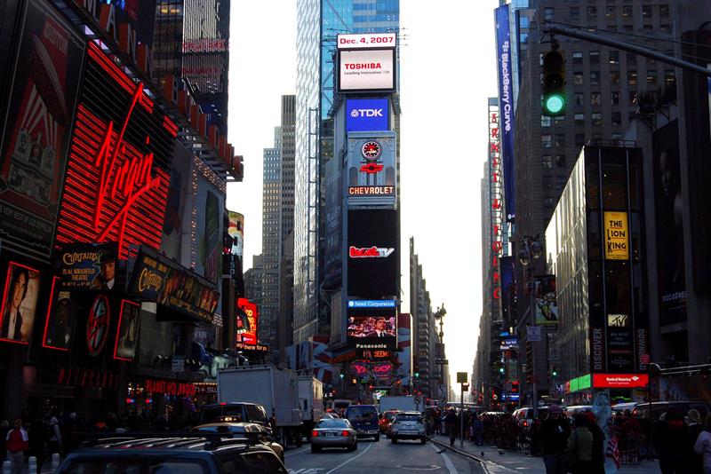  Toshiba va elimina logo-ul Times Square din New York pentru tÄƒieturi